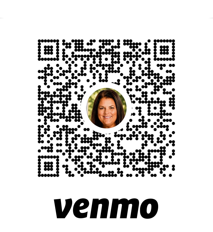 Venmo QR code for @linda4harahan